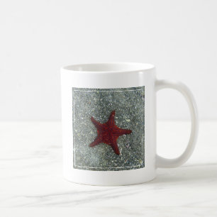 Ein roter Starfish   Galapagos, Equador Kaffeetasse