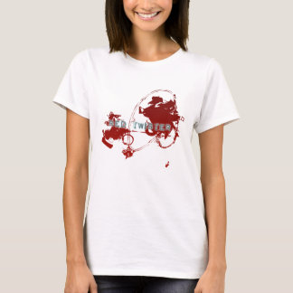 Ein roter Twister von Anime T-Shirt