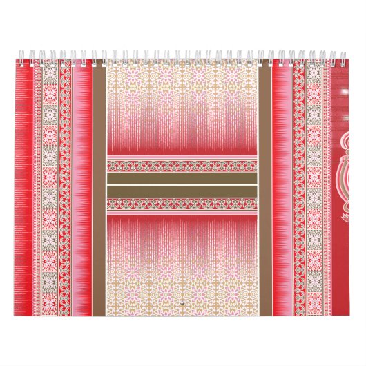 Ein roter und rosafarbener Teppich mit kühlem Mobi Kalender (Titelbild)