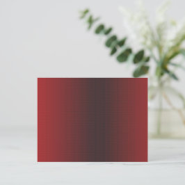ein roter und weißer Hintergrund mit kleinen weiße Postkarte