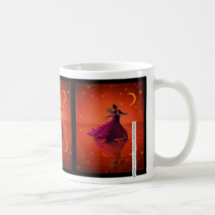 Ein roter Walzer Kaffeetasse