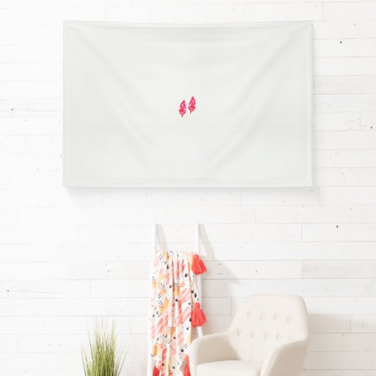 ein rotes Blätter auf schwarzem Hintergrund Banner (InSitu)