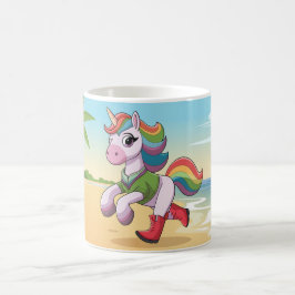 Ein Rotes Einhorn Kaffeetasse