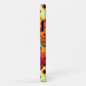 Ein rotes, flüssiges Regenbogenmuster Abstrakt Case-Mate iPhone Hülle (Hinten/Rechts)