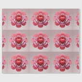 ein rotes Herz Geschenkpapier (Flach)