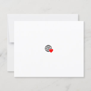 Ein rotes Herzsymbol mit glatten, fetten Linien
