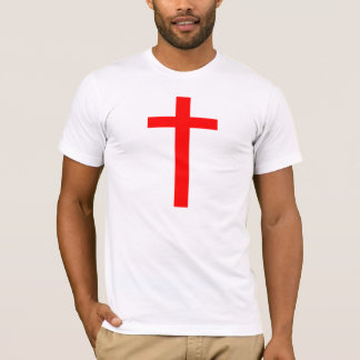Ein rotes Kreuz T-Shirt