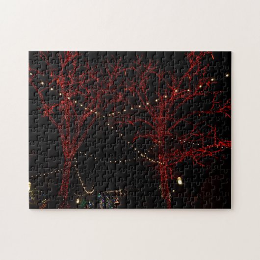 Ein rotes Paar Puzzle (Horizontal)