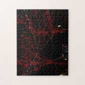 Ein rotes Paar Puzzle (Vertikal)