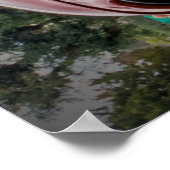 Ein rotes Plymouth Special Deluxe Coupe Poster (Ecke)