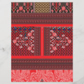 ein rotes und schwarzes Bild mit einem roten Herz (Vorderseite)
