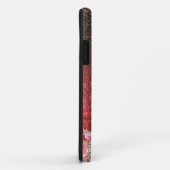 ein rotes und schwarzes Bild mit rotem Hintergrund Case-Mate iPhone Hülle (Hinten/Rechts)