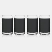 ein rotweißer Weihnachtsbaum mit roten Blume Dosenglas (Links)