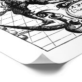 Ein Royal Game im Jeu de Paume Poster (Ecke)