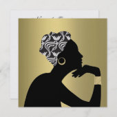 Ein Royally Elegante Event - SRF Einladung (Vorne/Hinten)