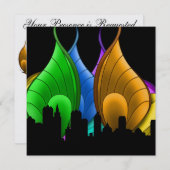 Ein Royally Elegante Event - SRF Einladung (Vorne/Hinten)