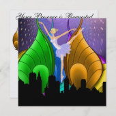 Ein Royally Elegante Event - SRF Einladung (Vorne/Hinten)