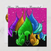 Ein Royally Elegante Event - SRF Einladung (Vorne/Hinten)