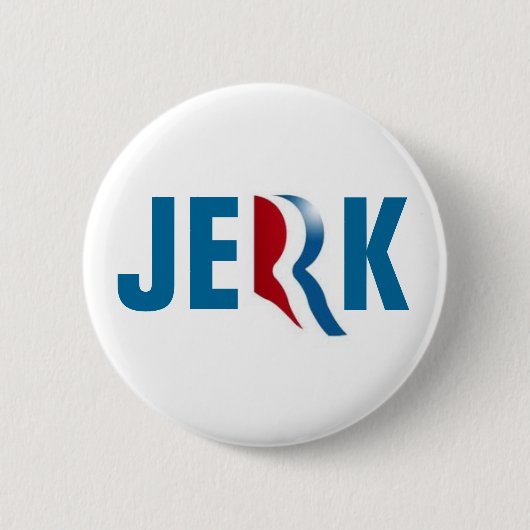 EIN RUCK-KNOPF ROMNEYS BUTTON (Vorderseite)