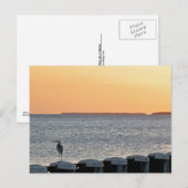 Ein ruhiger Abend Postkarte (Vorne/Hinten)