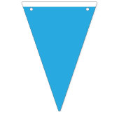 Ein ruhiger blauer Himmel mit einigen verstreuten  Wimpelkette (Dritte Fahne)