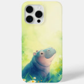 Ein ruhiger Hippo-Moment Case-Mate iPhone Hülle (Rückseite)