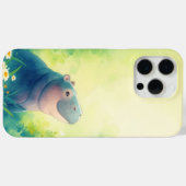 Ein ruhiger Hippo-Moment Case-Mate iPhone Hülle (Rückseite (Horizontal))