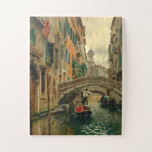 Ein ruhiger Kanal, Venedig Puzzle