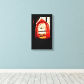 Ein ruhiger Moment Leinwanddruck (Insitu (Holzboden))