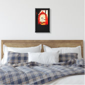 Ein ruhiger Moment Leinwanddruck (Insitu (Schlafzimmer))