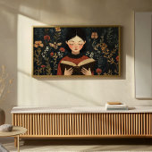 Ein ruhiger Moment mit einem Buch Poster