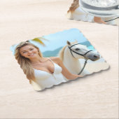 Ein ruhiger Moment mit Helenas Pferd Untersetzer (angewinkelt)