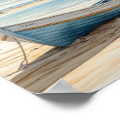 Ein ruhiger Ort am Meer Poster (Ecke)