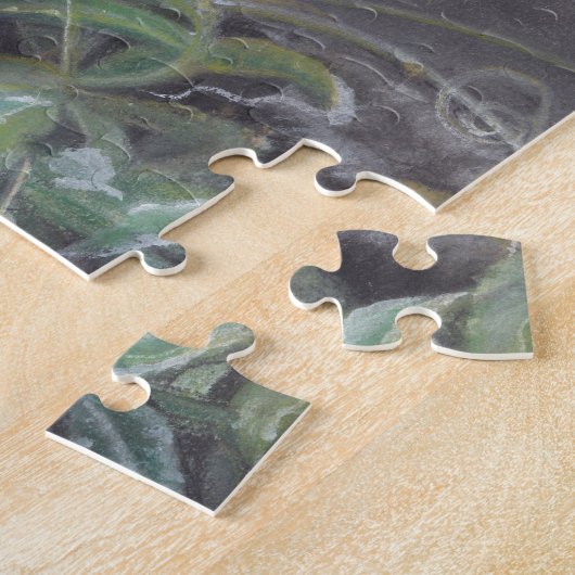 Ein ruhiger Ort - Katzenpuzzle und Spiderweb-Puzzl Puzzle (Seite)