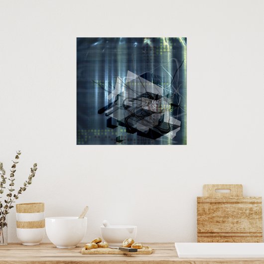 Ein ruhiger Ort Poster (Küche)