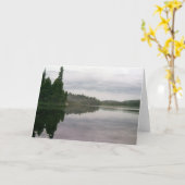 Ein ruhiger See Karte (Gelbe Blume)