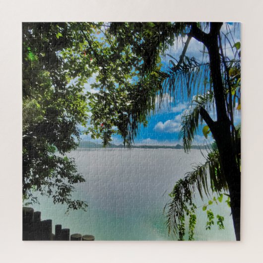 Ein ruhiger See Puzzle (Vertikal)