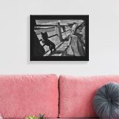 Ein ruhiger Tag Leinwanddruck (Insitu (Wohnzimmer))