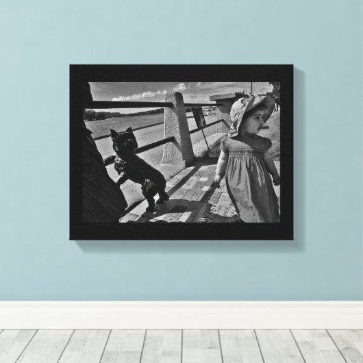 Ein ruhiger Tag Leinwanddruck (Insitu (Holzboden))