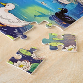 Ein ruhiger Teich Puzzle (Seite)