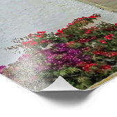 Ein ruhiger Weg Fotodruck (Ecke)