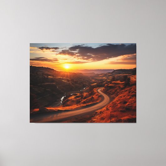 Ein ruhiges Bild des Realismus - Digital Leinwanddruck (Vorderseite)