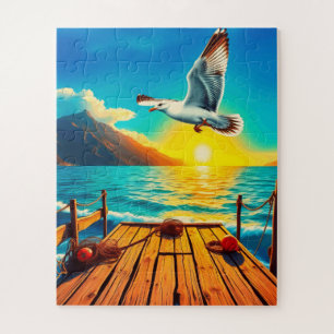 Ein ruhiges Kinderbecken Puzzle