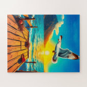 Ein ruhiges Kinderbecken Puzzle (Horizontal)