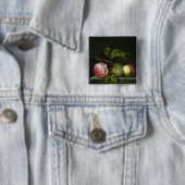 Ein ruhiges Leben mit einer Rose, Trauben und Button (Beispiel)