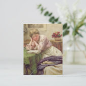 Ein ruhiges Lesen Postkarte (Stehend Vorderseite)