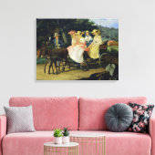 Ein Run, 1845-46 Leinwanddruck (Insitu (Wohnzimmer))