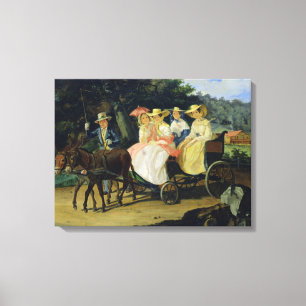 Ein Run, 1845-46 Leinwanddruck