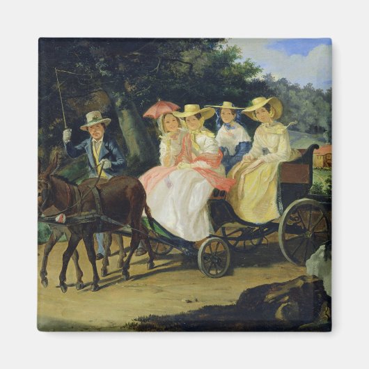 Ein Run, 1845-46 Magnet (Vorne)