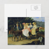 Ein Run, 1845-46 Postkarte (Vorne/Hinten)